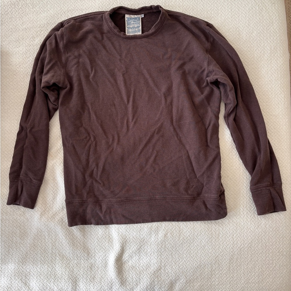 Jungmaven California Pullover in Coffee Bean
